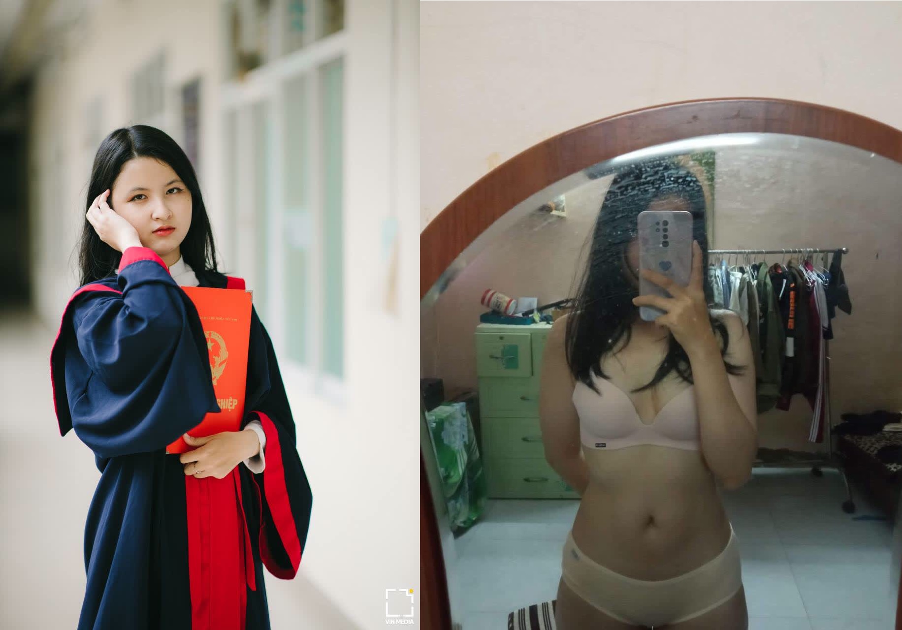 Clip sex nữ sinh tốt nghiệp cho bạn đụ chán thì thôi